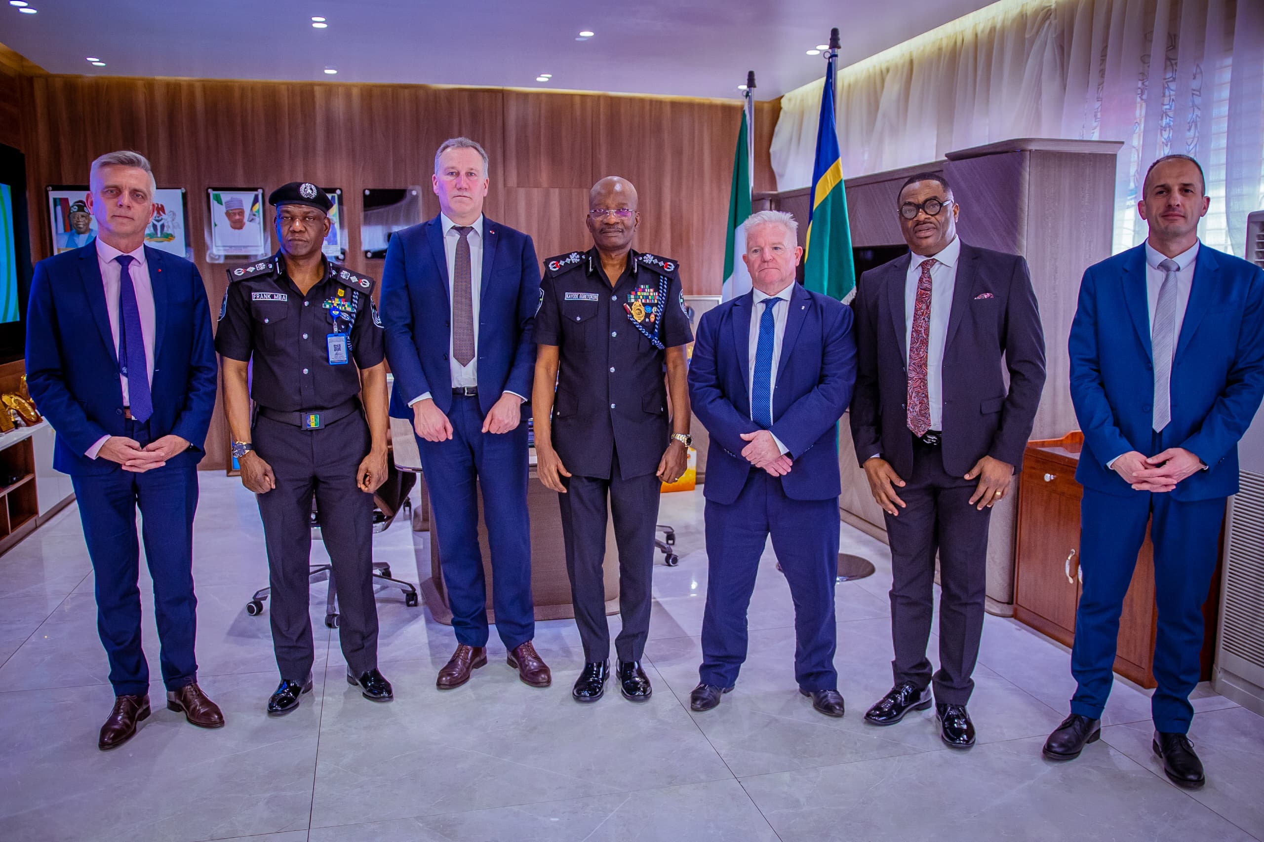 IGP Egbetokun Hosts French, UK Delegates Boost Security Collaboration in Nigeria