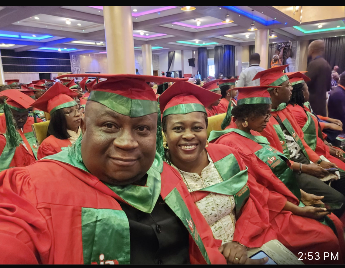 SPOKESPERSON MINISTRY OF FOREIGN AFFAIRS INDUCTED INTO THE NIGERIAN INSTITUTE OF PUBLIC RELATIONS