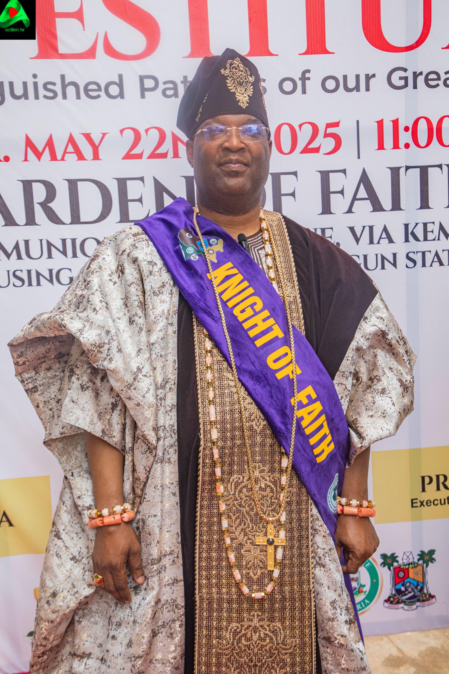 Aare Adetola Emmanuelking Conferred “Knight of Faith”- CAN South West Nigeria