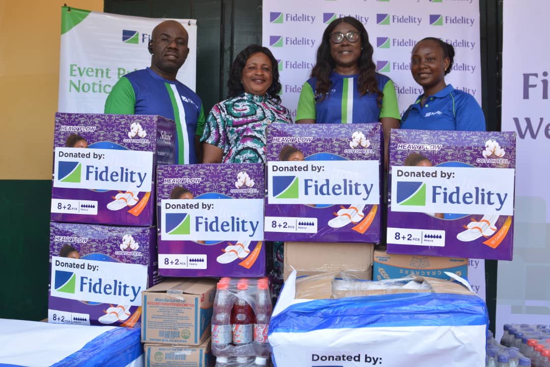 Fidelity Bank Boosts Learning Donate to Govt Sec. School Port Harcourt