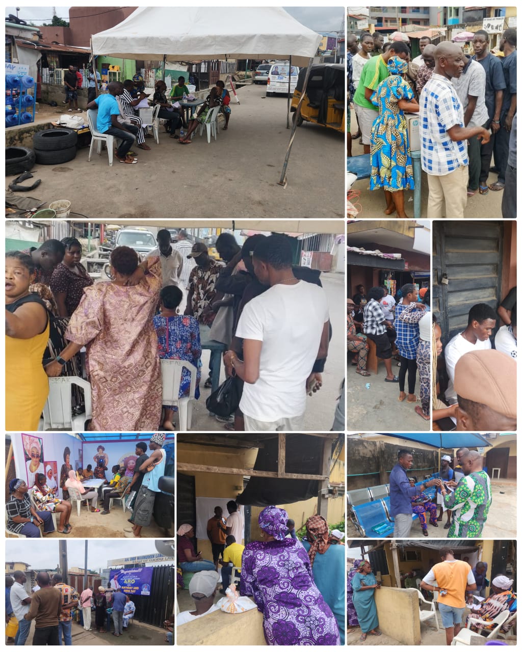 INEC: Ojodu LCDA Majority Leader Flags Off House-to-House Awareness Campaign  Voter Registration