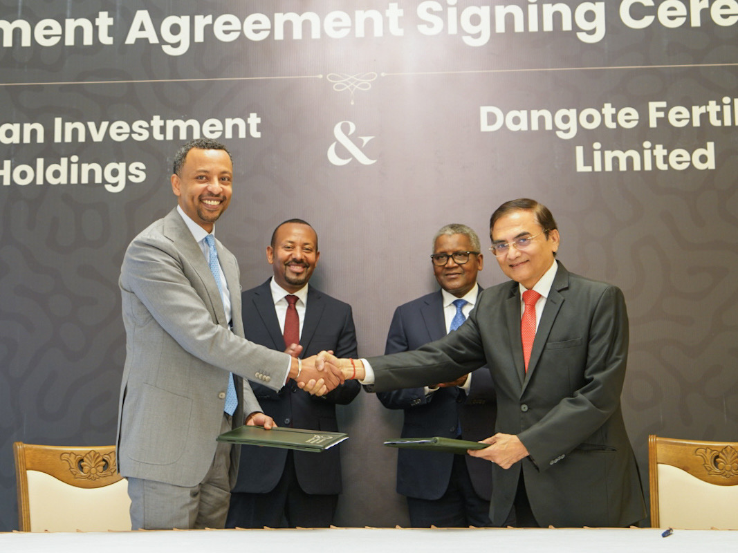Dangote Group, Ethiopia sign agreement to build $2.5bn fertiliser plant