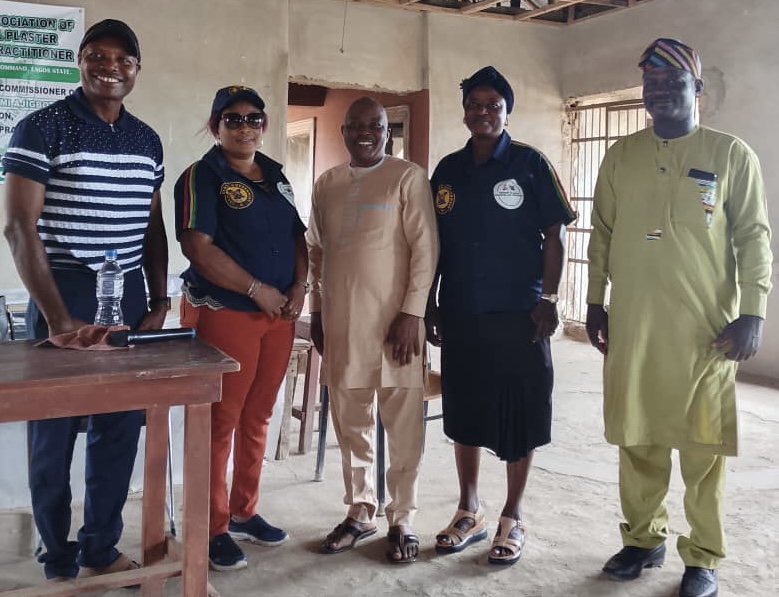 Lagos State Association of Professional P.O.P. Practitioners Welcomes Commissioner’s Representative, Explores Opportunities for Artisans