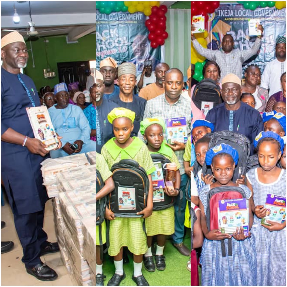 Promise Made, Promise Kept: Ikeja Local Government Chairman Unveils Historic Back to School Program