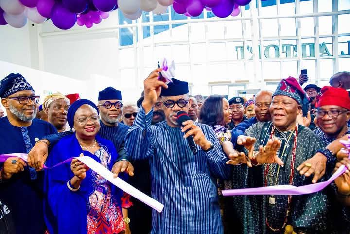 Adron Chairman Congratulates Governor Dapo Abiodun  Maiden Flight Gateway International Airport
