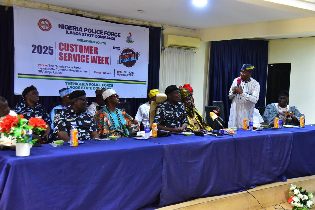 LAGOS STATE POLICE COMMAND CELEBRATES 2025 CUSTOMER SERVICE WEEK